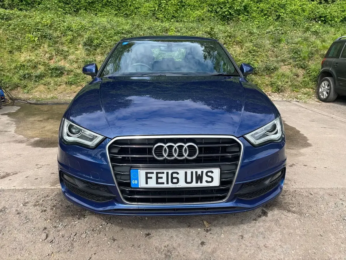 Used Audi A3 S-Line 2016 Blue Hatchback