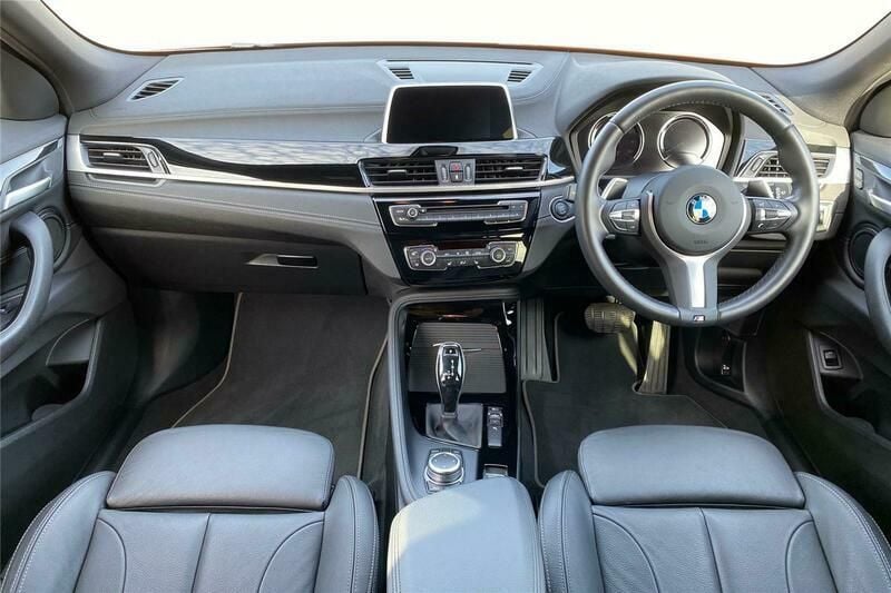 Used BMW X2 M Sport 192 HP (141 kW) 2018 Sunset orange SUV