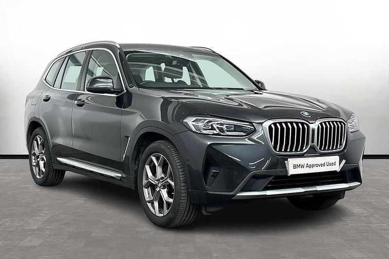 Grey Used 2022 BMW X3 xLine SUV | £26,000 (Good price) - Image 1/3