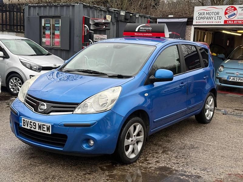 Used Nissan Note Tekna 2009 Blue Hatchback