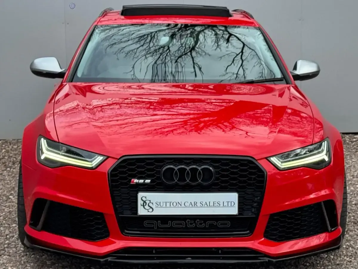Used Audi RS6 Design 560 HP (411 kW) 2015 Red Estate