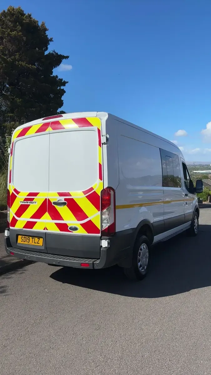 Used Ford Transit 130 HP (95 kW) 2019 White Van