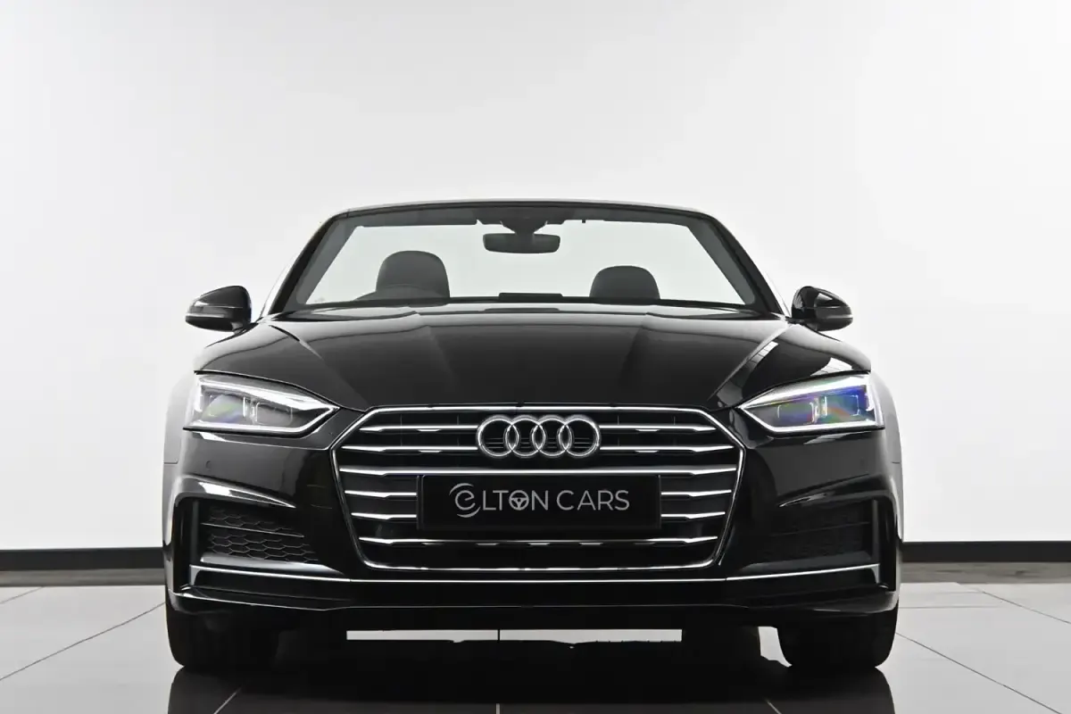 Używany Audi A5 Cabriolet S-Line 2018 Czarny Kabriolet