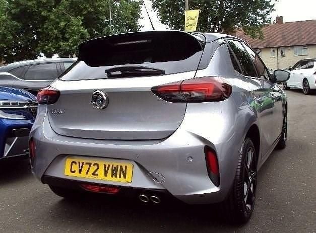 Used Vauxhall Corsa S 130 HP (95 kW) 2023 Quartz greycarbon black Hatchback