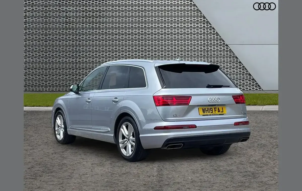 Used Audi Q7 S-Line 281 HP (206 kW) 2019 Silver SUV