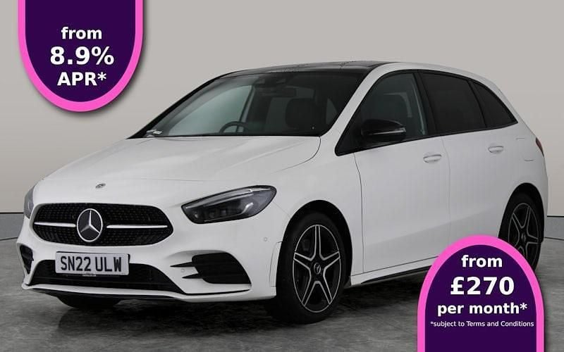 White Used 2022 Mercedes B250e AMG Line Premium Plus MPV | £18,430 (Fair price) - Image 1/3