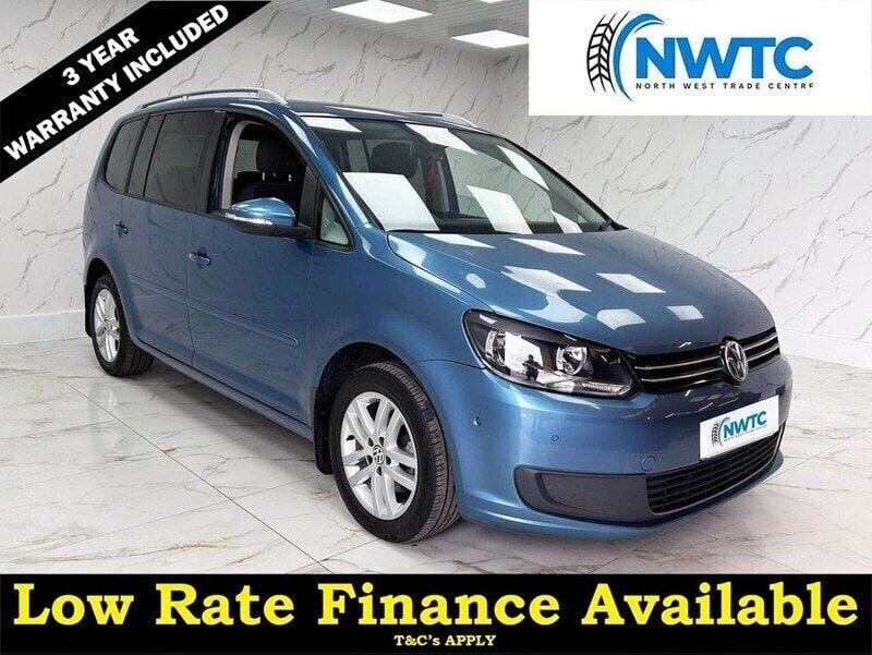 Blue Used 2014 VW Touran SE MPV | £5,495 (Fair price) - Image 1/3
