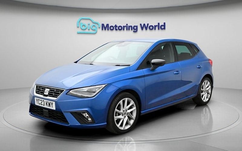 Used Seat Ibiza FR 80 HP (58 kW) 2023 Blue Hatchback
