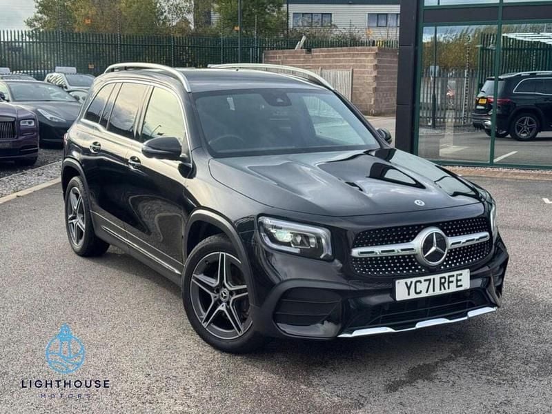 Black Used 2021 Mercedes GLB200 AMG line SUV | £23,595 (Fair price) - Image 1/4