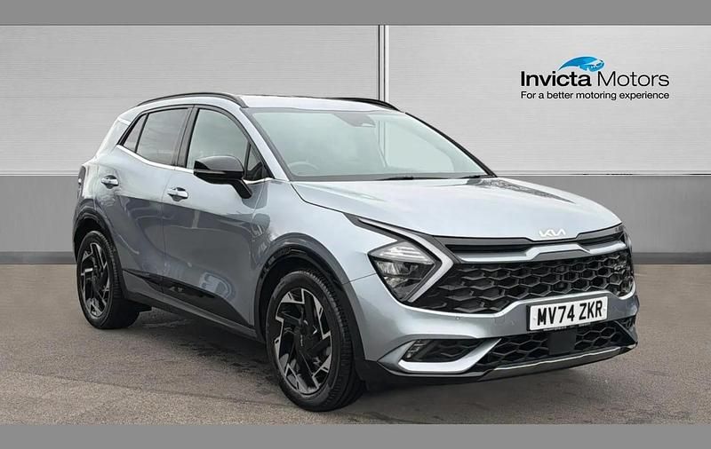 Used Kia Sportage GT-Line 157 HP (115 kW) 2024 Lunar silver SUV