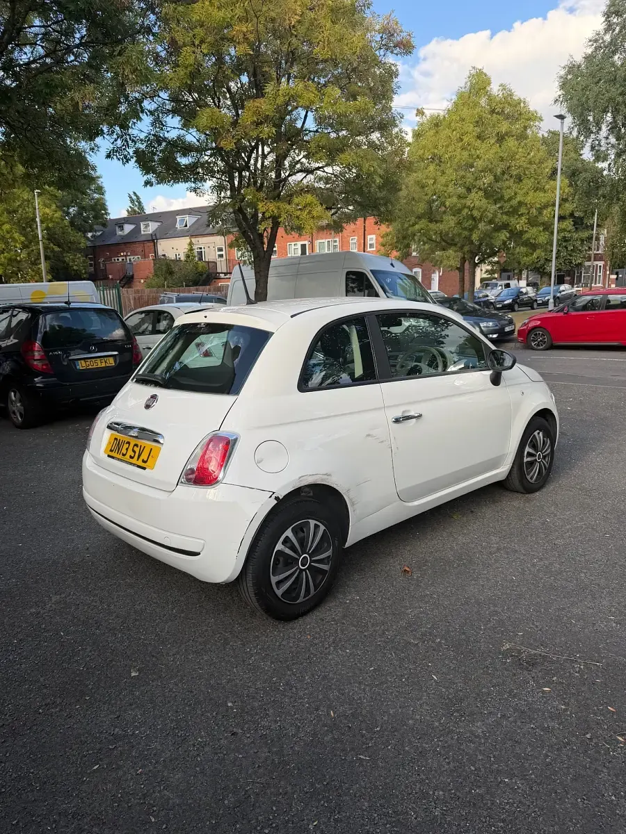 Used Fiat 500 Pop 69 HP (50 kW) 2013 White Hatchback