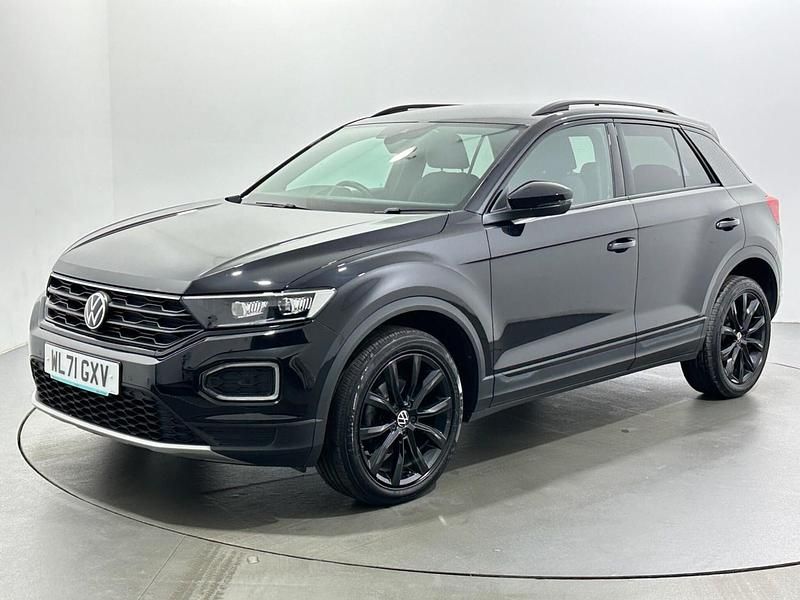 Used VW T-Roc Black Edition 110 HP (80 kW) 2021 Black SUV