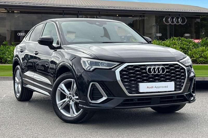 Black Used 2020 Audi Q3 S-Line SUV | £23,980 (Fair price) - Image 1/4