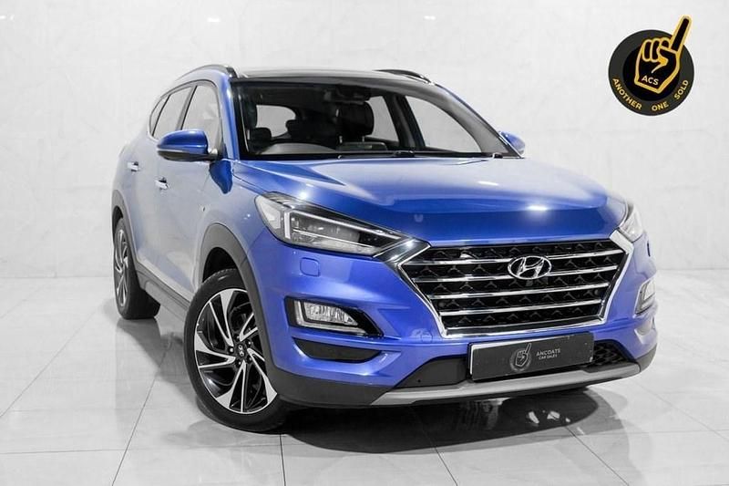 Used Hyundai Tucson Premium SE 136 HP (100 kW) 2019 Blue SUV