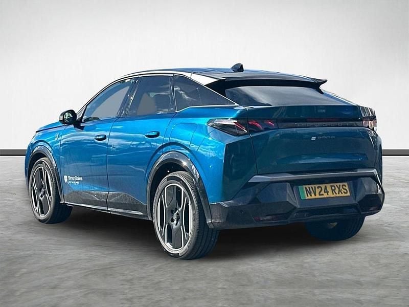 Used Peugeot e-3008 GT 152 kW (207 HP) 2024 Blue SUV