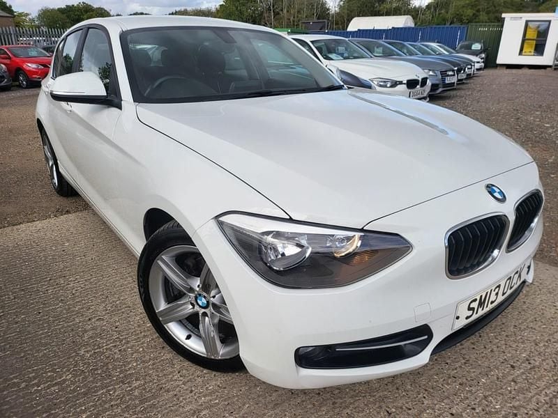 White Used 2013 BMW 116 Sport Line Hatchback | £6,495 (Fair price) - Image 1/4