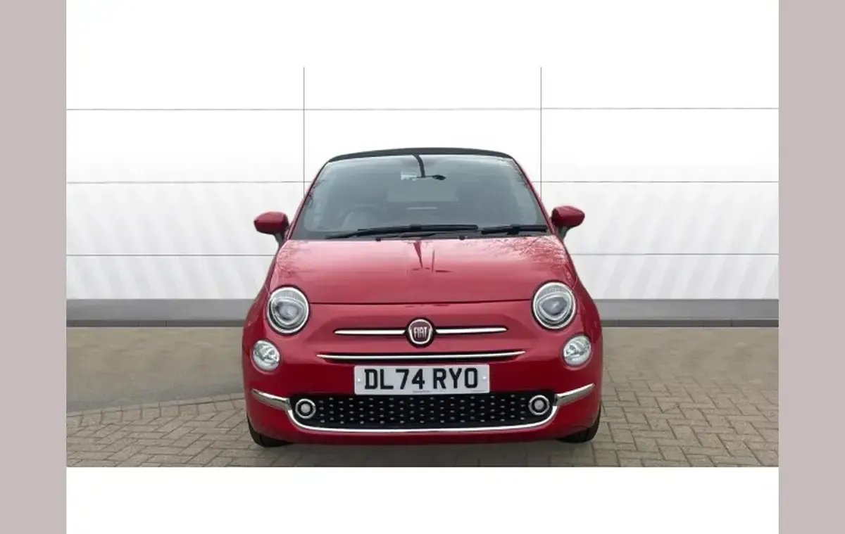 Used Fiat 500 68 HP (50 kW) 2025 Red Cabriolet