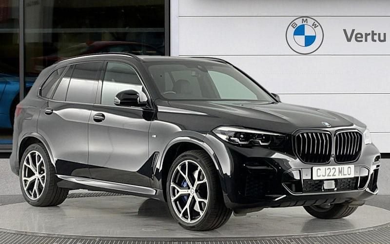 Black Used 2022 BMW X5 M Sport SUV | £45,000 (Good price) - Image 1/4