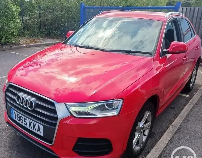Używany Audi Q3 S-line plus 2015 Czerwony SUV
