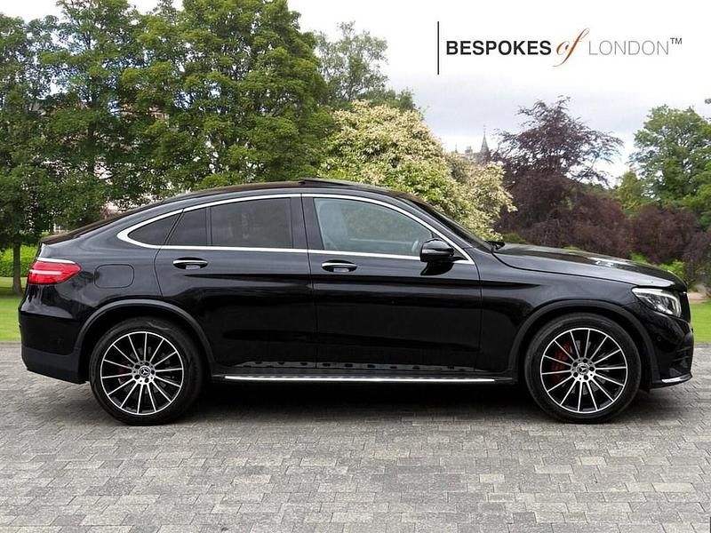 Used Mercedes GLC220 AMG Line Premium 2017 Black Coupe