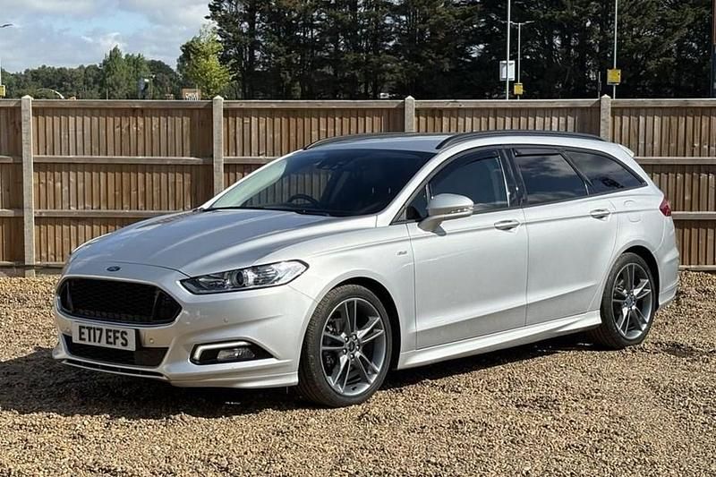 Silver Used 2017 Ford Mondeo ST-Line X Estate | £13,600 (Expensive) - Image 1/1