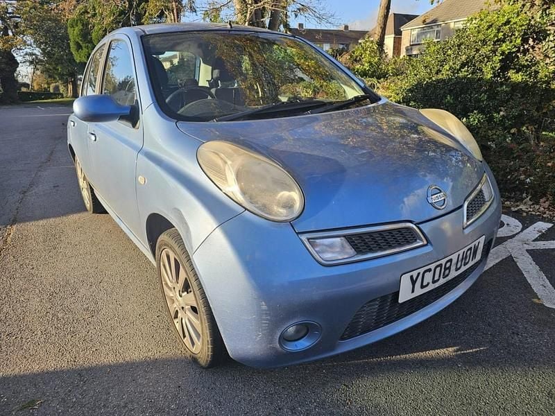 Blue Used 2008 Nissan Micra Tekna Hatchback | £795 (Super price) - Image 1/4