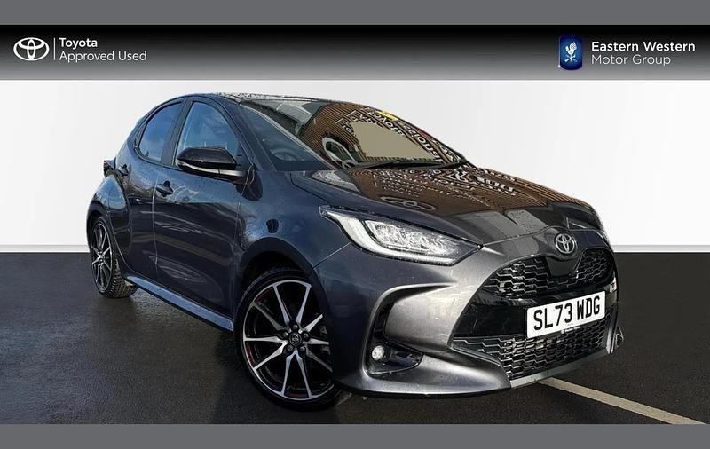 Grey Used 2023 Toyota Yaris Hybrid Sport Hatchback | £20,999 (Expensive) - Image 1/4