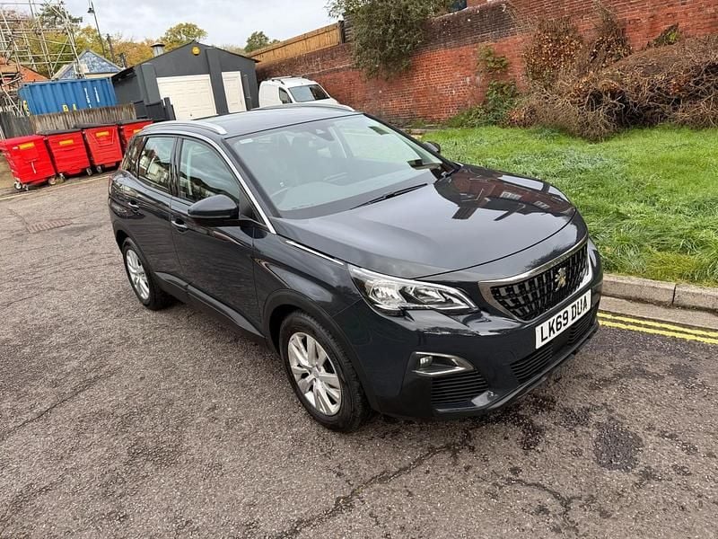 Grey Used 2019 Peugeot 3008 Active Hatchback | £8,995 (A bit pricey) - Image 1/4