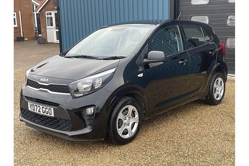 Used Kia Picanto 66 HP (48 kW) 2022 Black Hatchback