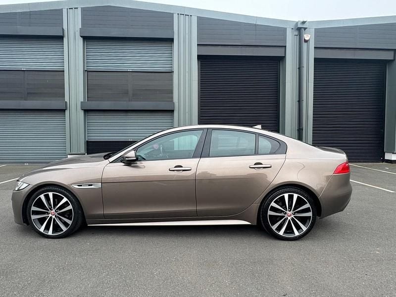 Used Jaguar XE R-Sport 163 HP (119 kW) 2015 Bronze Sedan