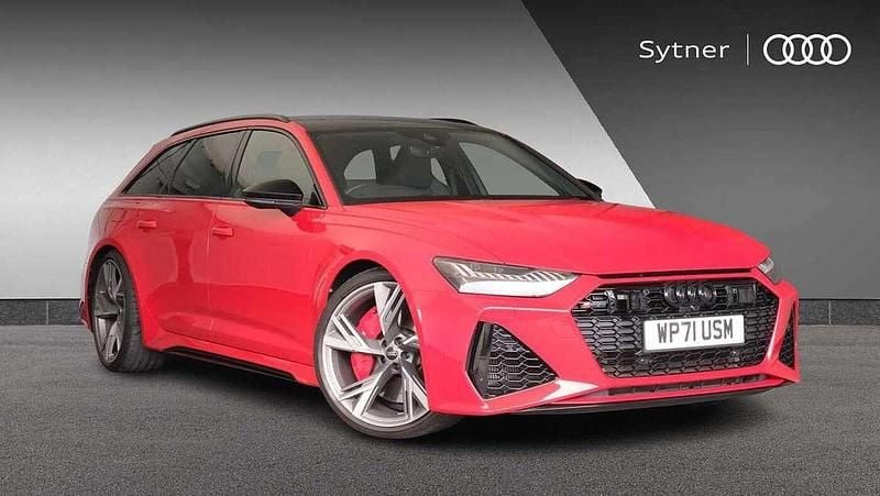 Red Used 2022 Audi RS6 Advanced Estate | £84,000 (Fair price) - Image 1/4