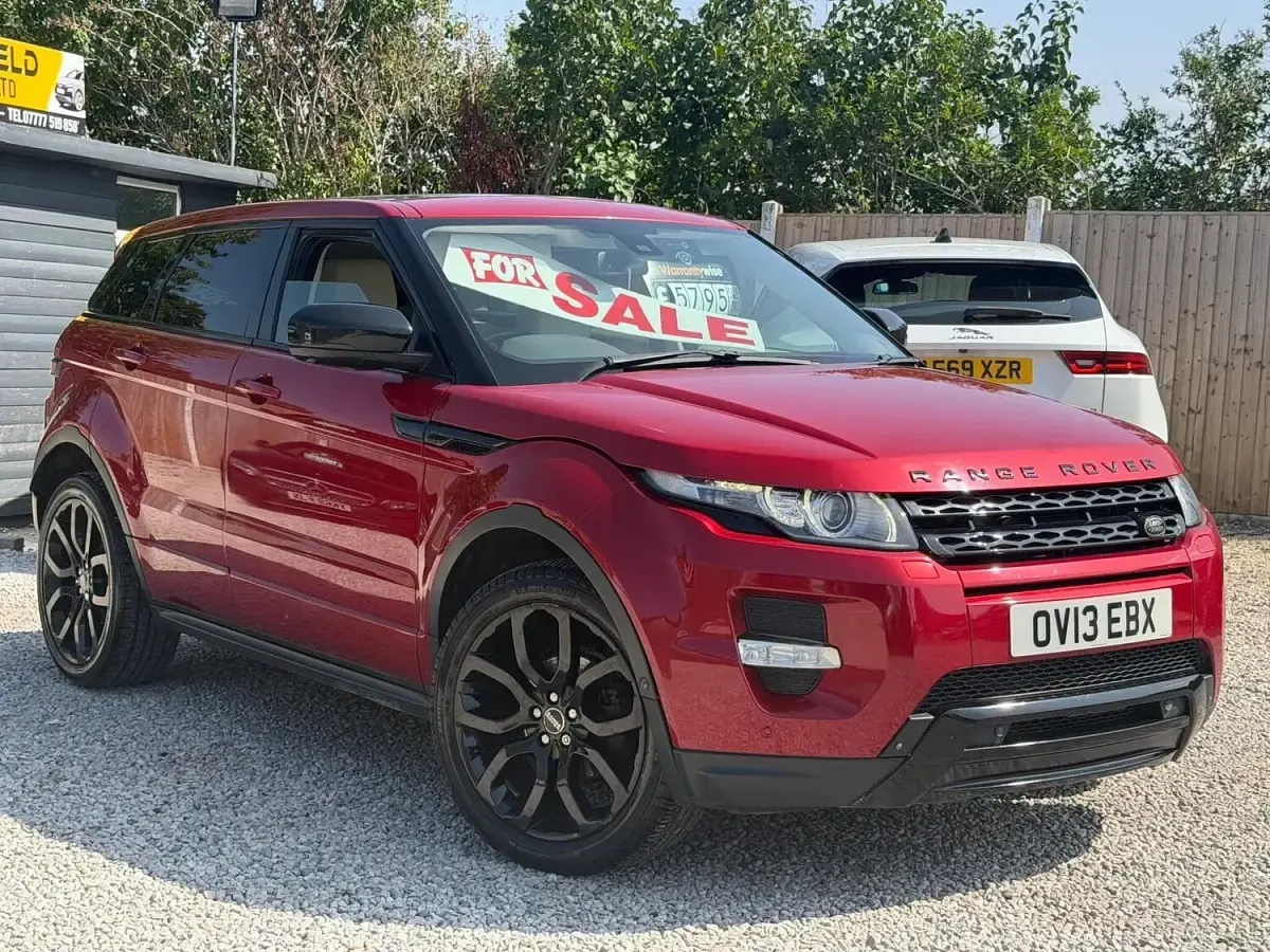 Used Land Rover Range Rover evoque Dynamic 187 HP (137 kW) 2013 Red SUV