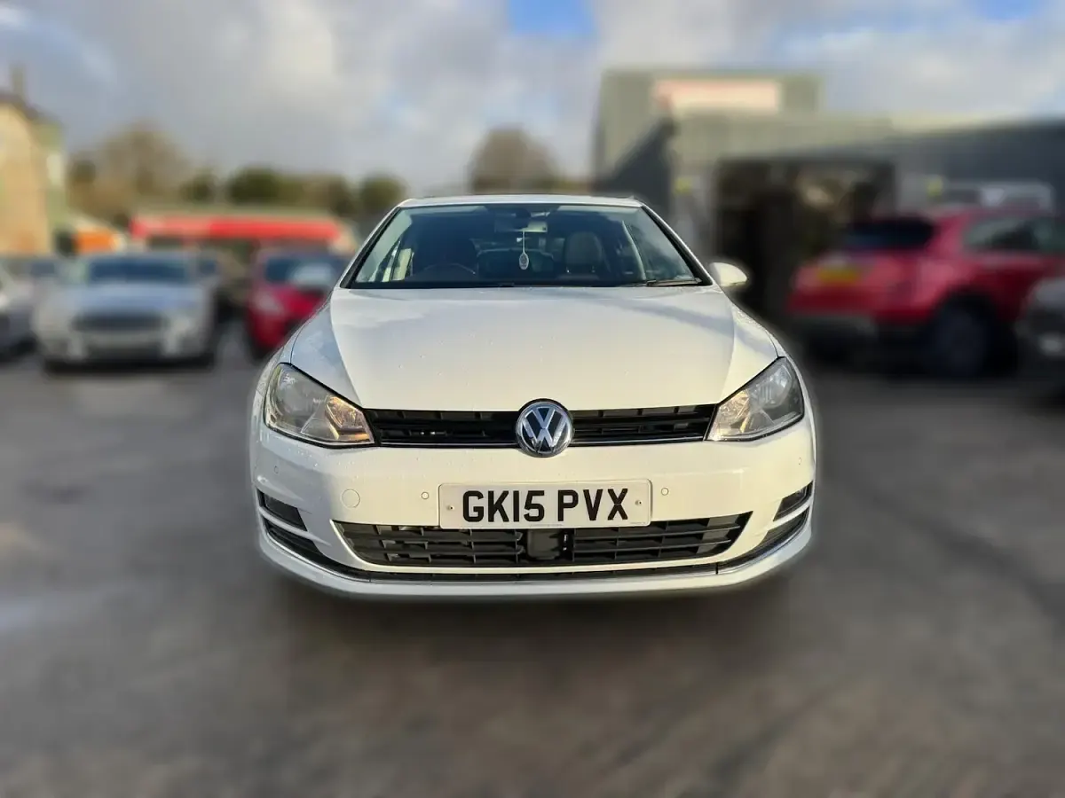 Used VW Golf VII GT 2015 White Hatchback