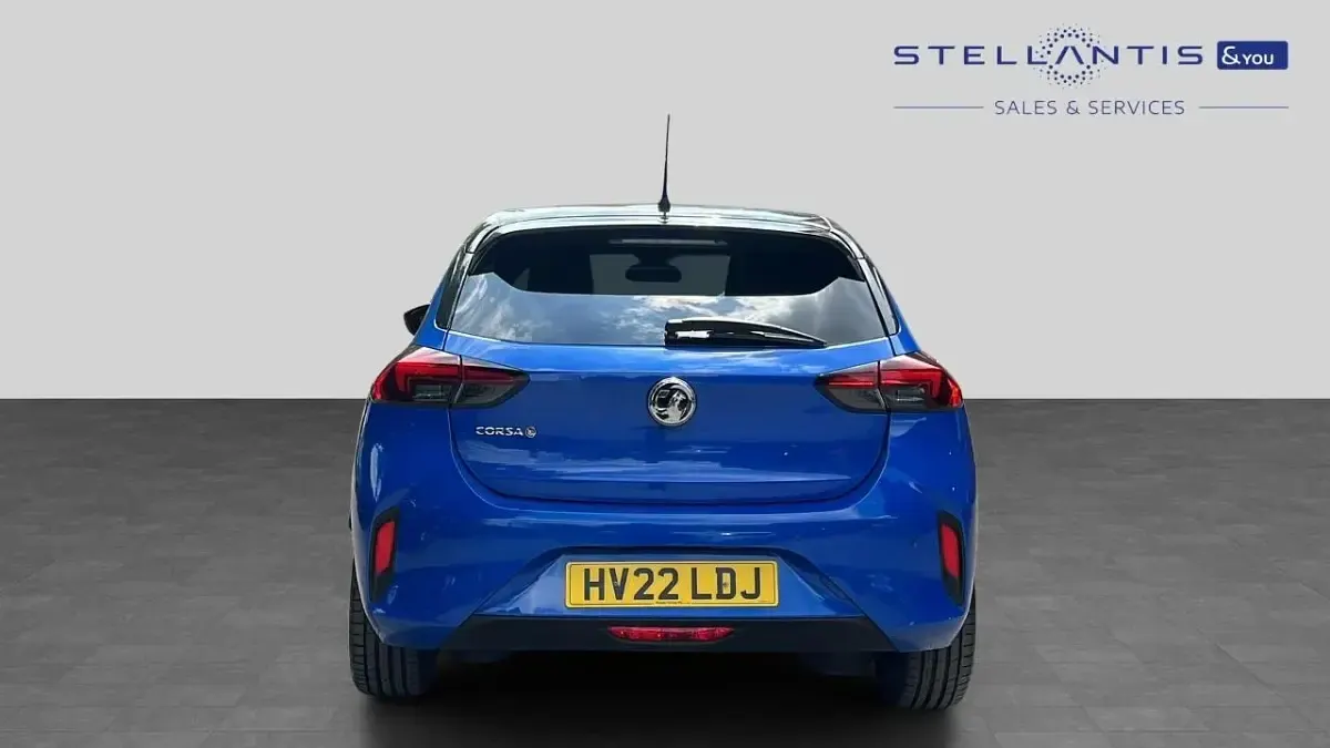 Used Vauxhall Corsa-e SRi 98 kW (134 HP) 2022 Blue Hatchback