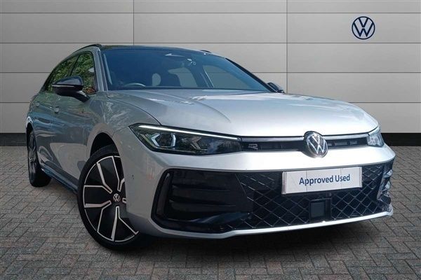 Silver Used 2025 VW Passat R-line Estate | £41,495 - Image 1/4