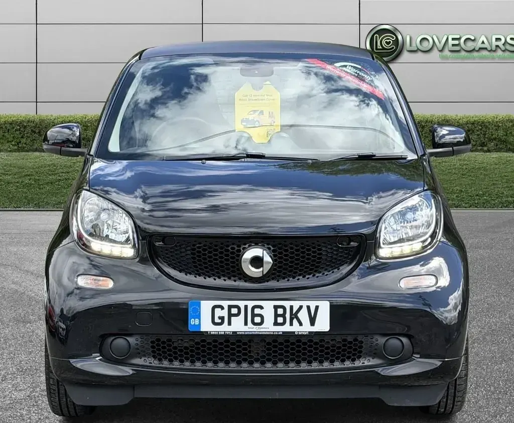 Begagnad Smart ForTwo Coupé Passion 71 HK (52 kW) 2016 Svart Sportkupé