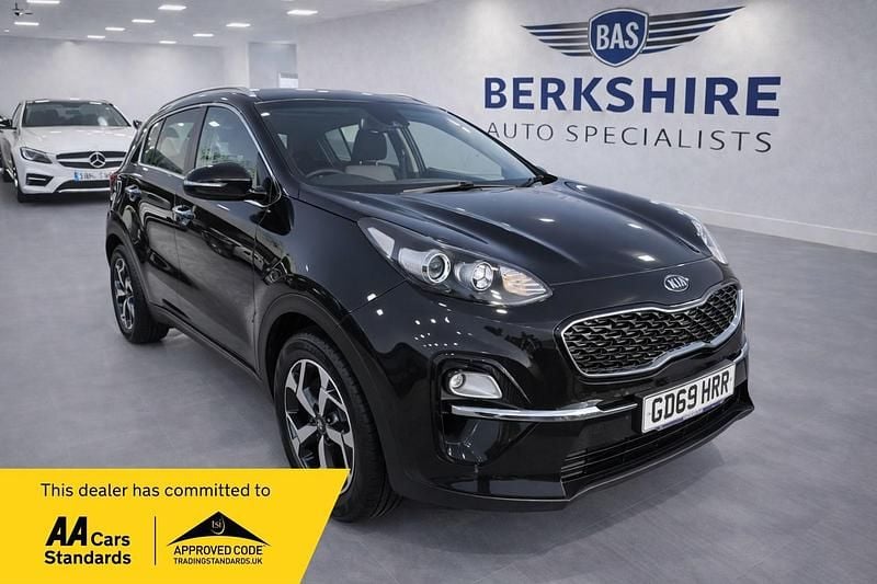 Used Kia Sportage 174 HP (127 kW) 2020 Black SUV