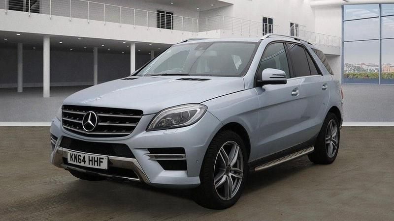 Used Mercedes ML350 AMG line 2014 Silver SUV