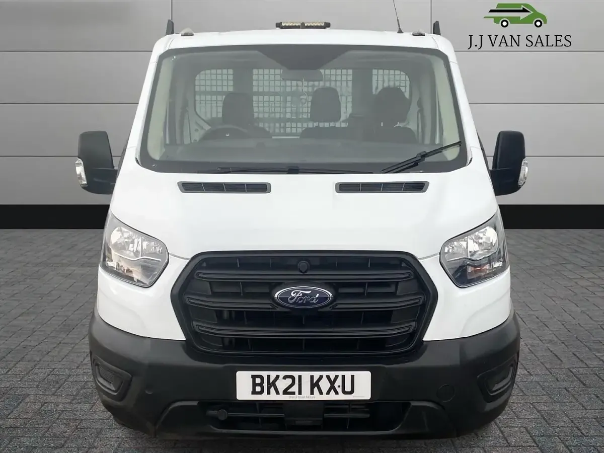 Used Ford Transit Trend 130 HP (95 kW) 2021 White Cabriolet