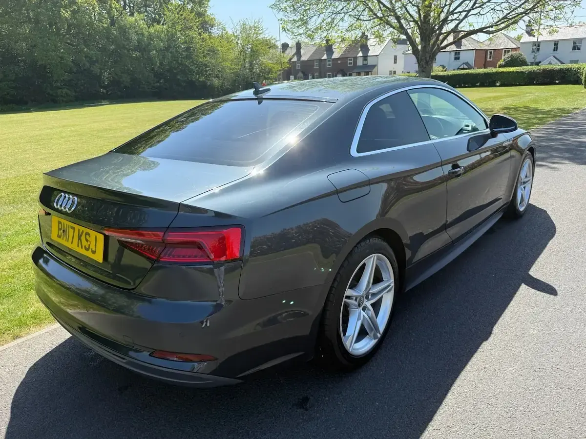 Used Audi A5 S-Line 190 HP (139 kW) 2017 Grey Coupe