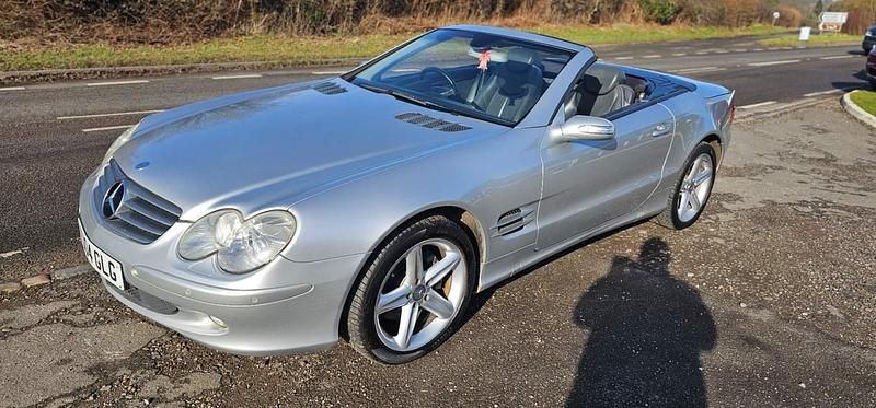 Silver Used 2004 Mercedes SL500 Cabriolet | £5,495 (Fair price) - Image 1/3