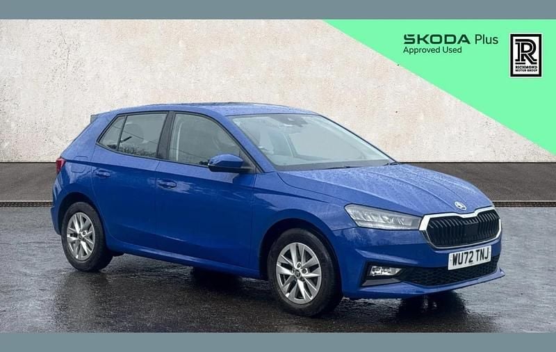 Blue Used 2022 Skoda Fabia Comfort Hatchback | £14,322 (Fair price) - Image 1/4