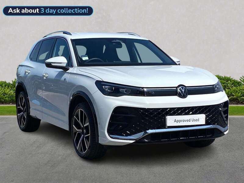 White Used 2024 VW Tiguan R-line SUV | £37,431 - Image 1/4