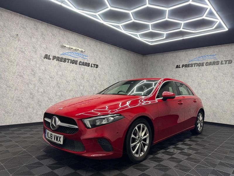 Red Used 2018 Mercedes A180 Executive Hatchback | £9,999 (Fair price) - Image 1/4