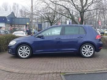 Used VW Golf VII GT 150 HP (110 kW) 2020 Blue Hatchback