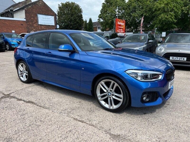 Blue Used 2017 BMW 118 M Sport Hatchback | £14,490 (Fair price) - Image 1/4
