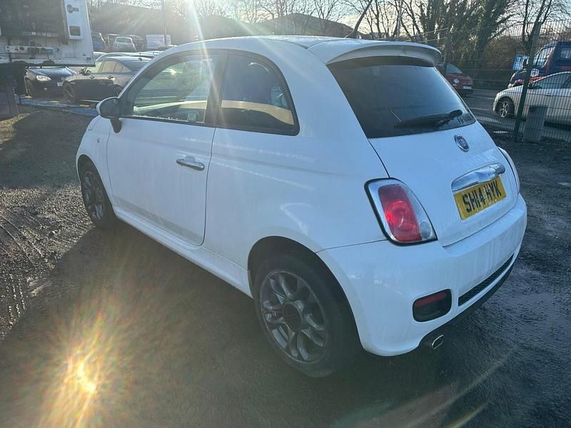 Used Fiat 500 S 69 HP (50 kW) 2014 White Hatchback