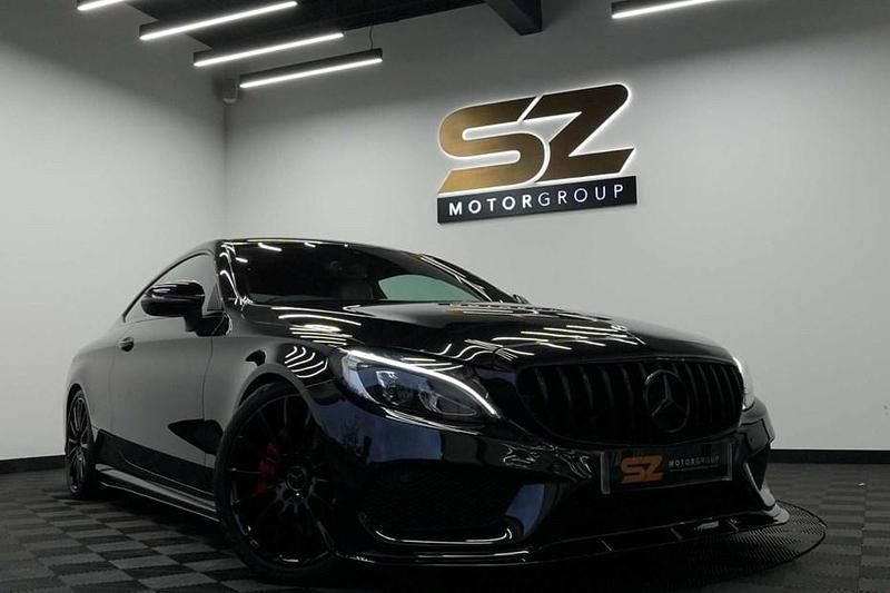 Black Used 2017 Mercedes C300 AMG line Coupe | £17,995 (A bit pricey) - Image 1/1