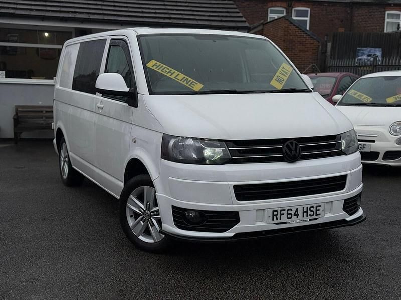 White Used 2015 VW T6 Highline Van | £11,995 - Image 1/4