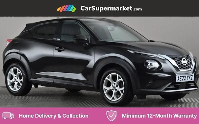 Black Used 2022 Nissan Juke N-Connecta SUV | £12,497 (Fair price) - Image 1/4
